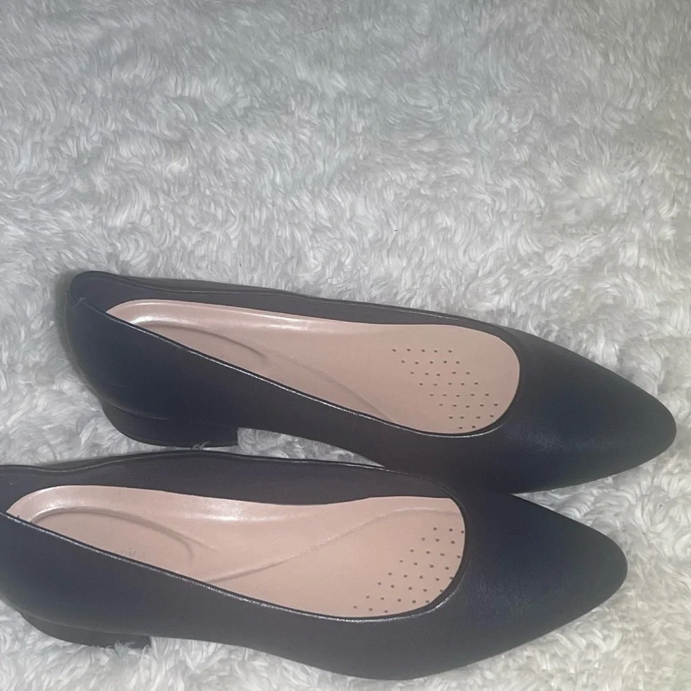 Easy Spirit Caldise navy blue pointed toe pumps size 10M
